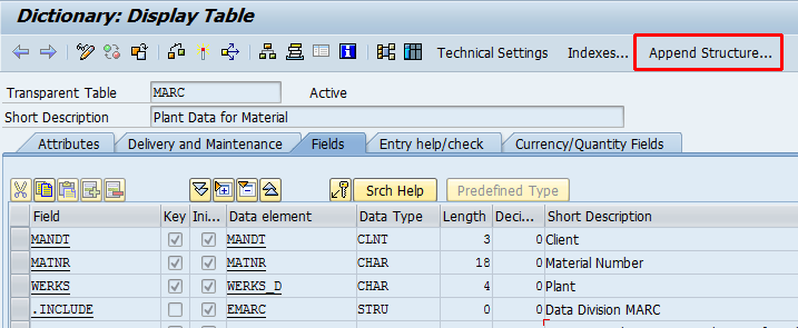 make worse Counterpart Glue ABAP – Additional Fields on the Material Master | Spider's web