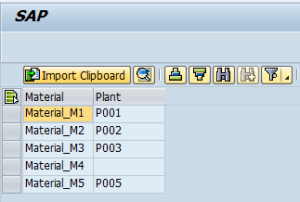 Custom toolbar button demo - Imported data