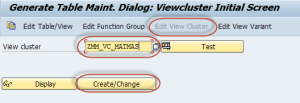 Creating View cluster