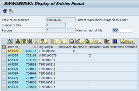 ABAP – Get Workflow tasks assigned to a user | Spider's web